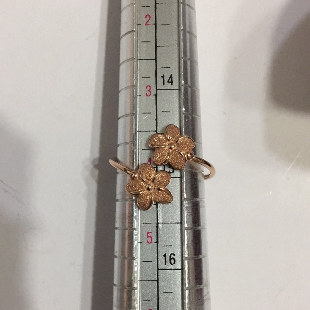 14k rose gold ring
